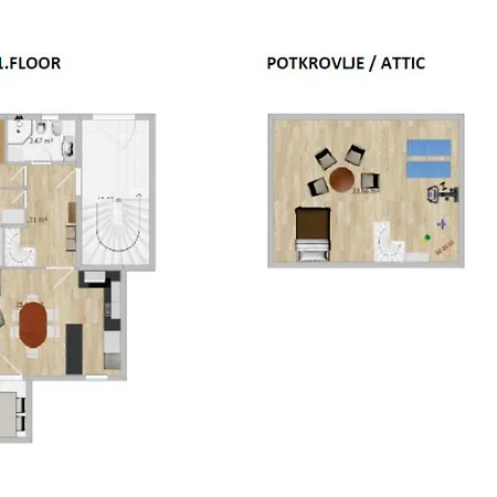 Golden Hope 4+1 Apartment Krk Krk Town Exterior foto